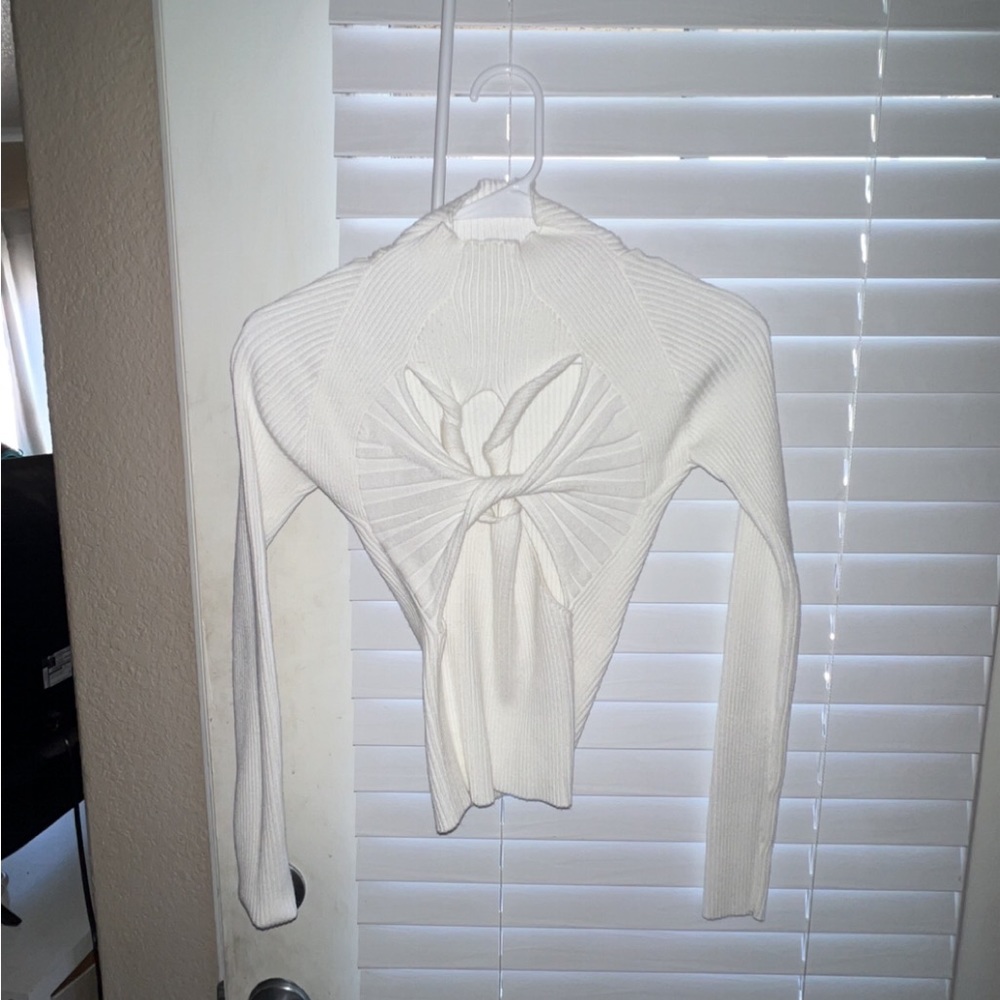 White sweater